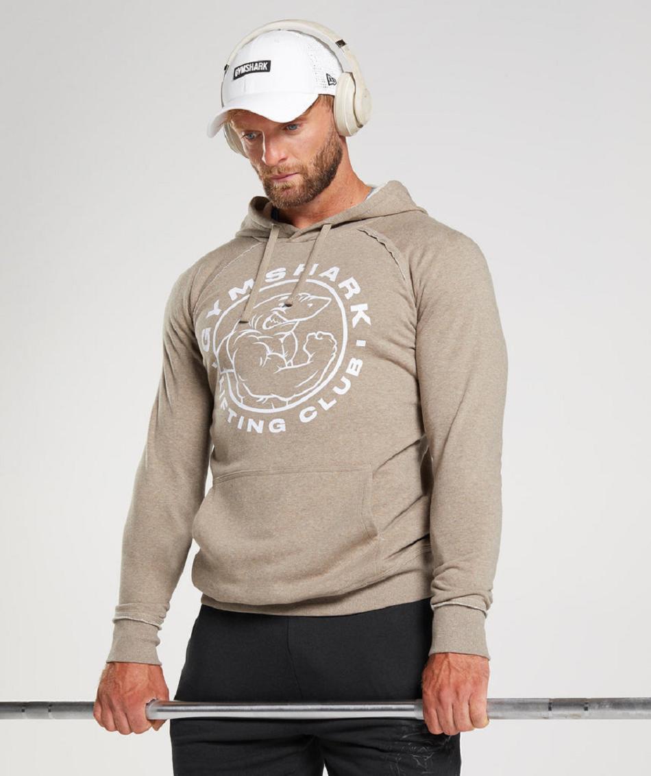 Sudadera Con Capucha Gymshark Legacy Hombre Gris | CO 3627MQZ